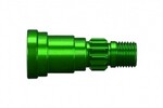 Traxxas 7768G   STUB AXLE ALUM GRN