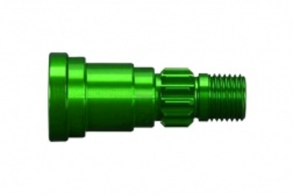 Traxxas 7768G   STUB AXLE ALUM GRN