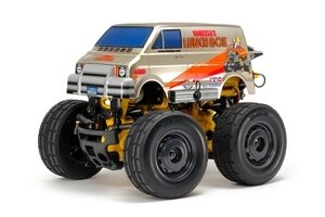 Tamiya TAM46706 1/10 RC X-SA Lunch Box Gold Edition Truck Kit, w/ SW-01 Chassis