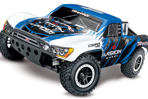 Traxxas 68086-4-VISN Slash 4X4: 1/10 Scale 4WD Electric Short Course Truck with TQi Traxxas Link Enabled 2.4GHz Radio System & Traxxas Stability Management