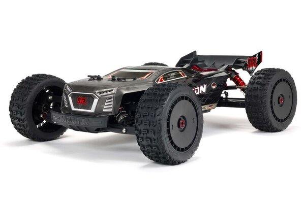ARRMA ARA8707  1/8 TALION 6S BLX 4WD EXtreme Bash Speed Truggy RTR, Black