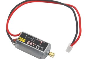 Hot Racing HRASXTF50M11  Hot Racing Axial SCX24 050 High Torque Motor w/Pinion (66T)