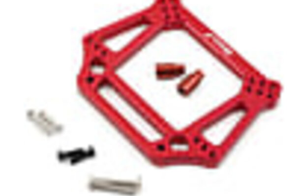 ST Racing Concepts SPTST3639R  6MM HD FRONT SHOCK TOWER (RED) STAMPEDE / RUSTLER / BANDIT