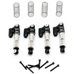 Power Hobby PHBPHSCX2401 Axial SCX24 Aluminum Threaded Mini/Micro Shocks Front Rear BLACK