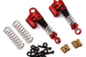 Yeah Racing YEA-AXSC-047RD  Yeah Racing SCX24 Aluminum Shock (Red) (2)