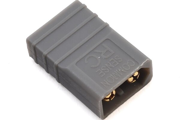 Common Sense RC CSDTFXM  Common Sense RC One Piece Adapter Plug (XT60 Male to Traxxas Female) (1)