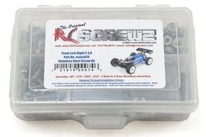RC Screwz RCZLOS074 RC Screwz TLR 8IGHT-E 3.0 Buggy Stainless Steel Screw Kit