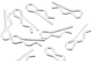 ARRMA AR320005 Body Clip 6mm Black (10)
