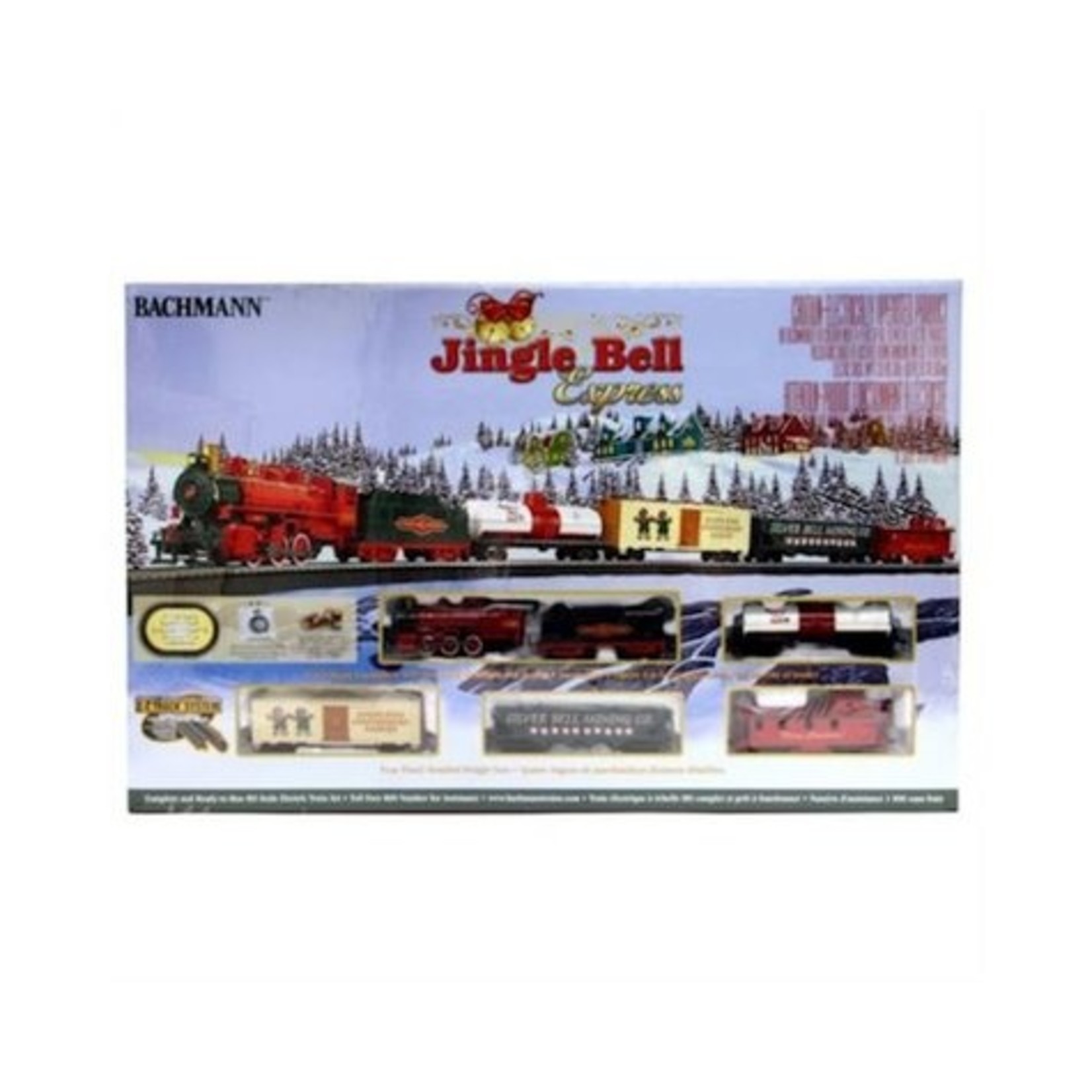 BACHMANN BAC00724  HO Jingle Bell Express Train Set
