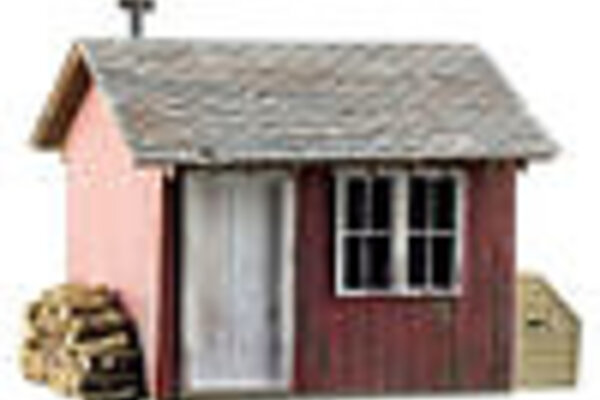 WOODLAND SCENICS WOOBR5057  HO Built-Up Work Shed