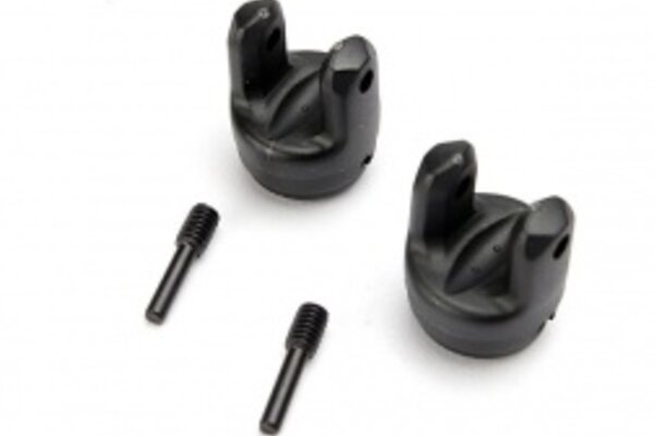 Traxxas Yokes, differential and transmission (2)/ 4x15mm screw pins (2)