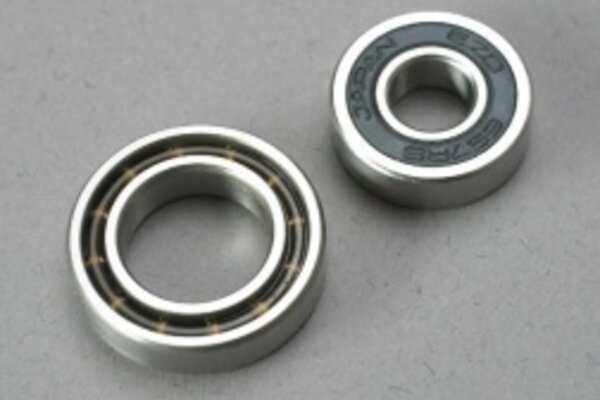 Traxxas 5223 Ball bearings, 7x17x5mm (1)/  12x21x5mm (1) (TRX® 3.3, 2.5R, 2.5 engine bearings)