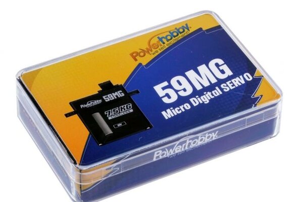 Powerhobby PH59MG  Powerhobby 59MG Aluminum Digital Micro UPGRADE Servo AXIAL SCX10.3 / RYFT