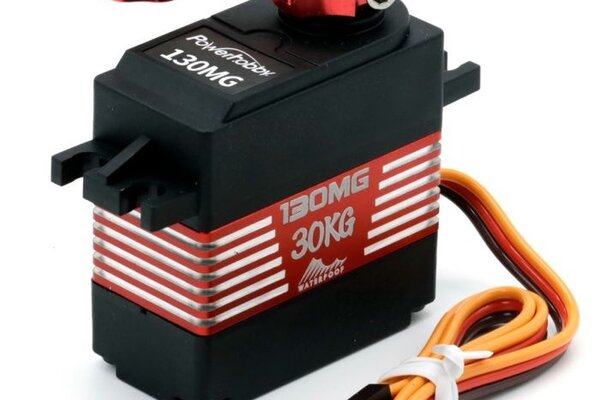 Powerhobby PH130MG  Powerhobby 130MG 30kg High Torque Metal Gear Waterproof HV Servo 1/10 Scale Digital Standard Servo