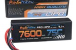 Powerhobby PH3S7600MAH75CXT90HC    3s 11.1v 7600mah 75c Lipo Battery w XT90 Plug Hard Case
