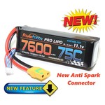 Power Hobby PH3S7600MAH75CXT90 Powerhobby 3S 11.1V 7600mAh 75C Lipo Battery w XT90 Anti Spark Plug