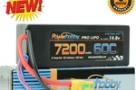 Powerhobby PH4S7200MAH60CXT90HC PowerHobby 4S 14.8V 7200mAh 60C-120C Lipo Battery XT90 Plug 4-Cell Hard Case