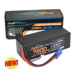 Powerhobby PH4S7200MAH60CEC5HC  PowerHobby 4S 14.8V 7200mAh 60C-120C Lipo Battery EC5 Plug 4-Cell Hard Case