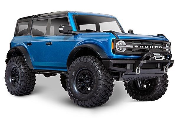 Traxxas 92076-4-VBLU TRX-4® Scale and Trail® Crawler with 2021 Ford® Bronco Body:  4WD Electric Truck with TQi™ Traxxas Link™ Enabled 2.4GHz Radio System
