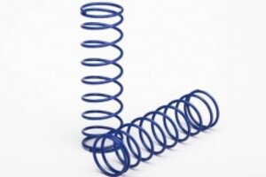 Traxxas 3758T Springs, front (blue) (2)