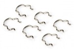 Traxxas 7757   Wheel hex clips (6)