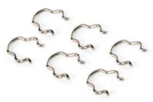 Traxxas 7757   Wheel hex clips (6)