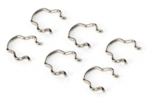 Traxxas 7757   Wheel hex clips (6)