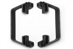 Traxxas 5833 Nerf bars, low CG (black)