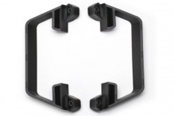 Traxxas 5833 Nerf bars, low CG (black)
