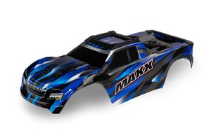 Traxxas 8918A Body, Maxx®, blue (painted, decals applied) (fits Maxx® with extended chassis (352mm wheelbase))