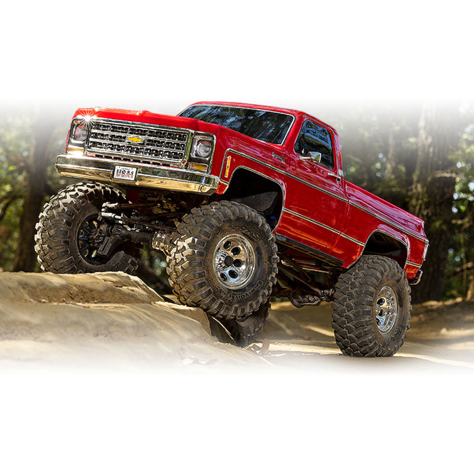 Traxxas 92056-4  TRX-4 Chevrolet K10 High Trail Edition RED