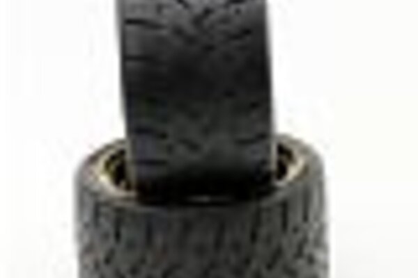 Powerhobby PHT5102-Gold Powerhobby  1/8 Gripper 54/100 Belted Mounted Tires 17mm Gold Wheels