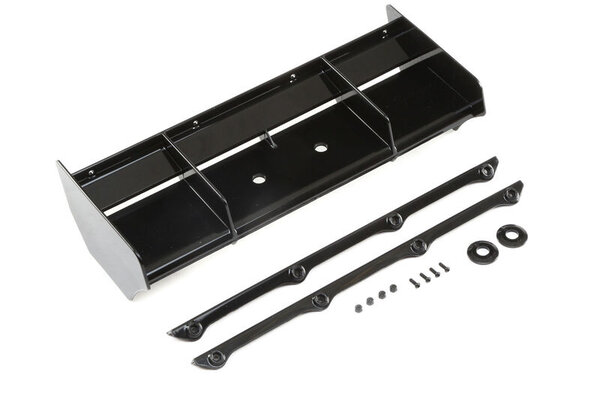 TLR (Team Losi Racing) TLR240010  Wing, Black, IFMAR