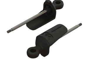 ARRMA AR330537 Shock Shaft Eyelet and Spring Perch Rear