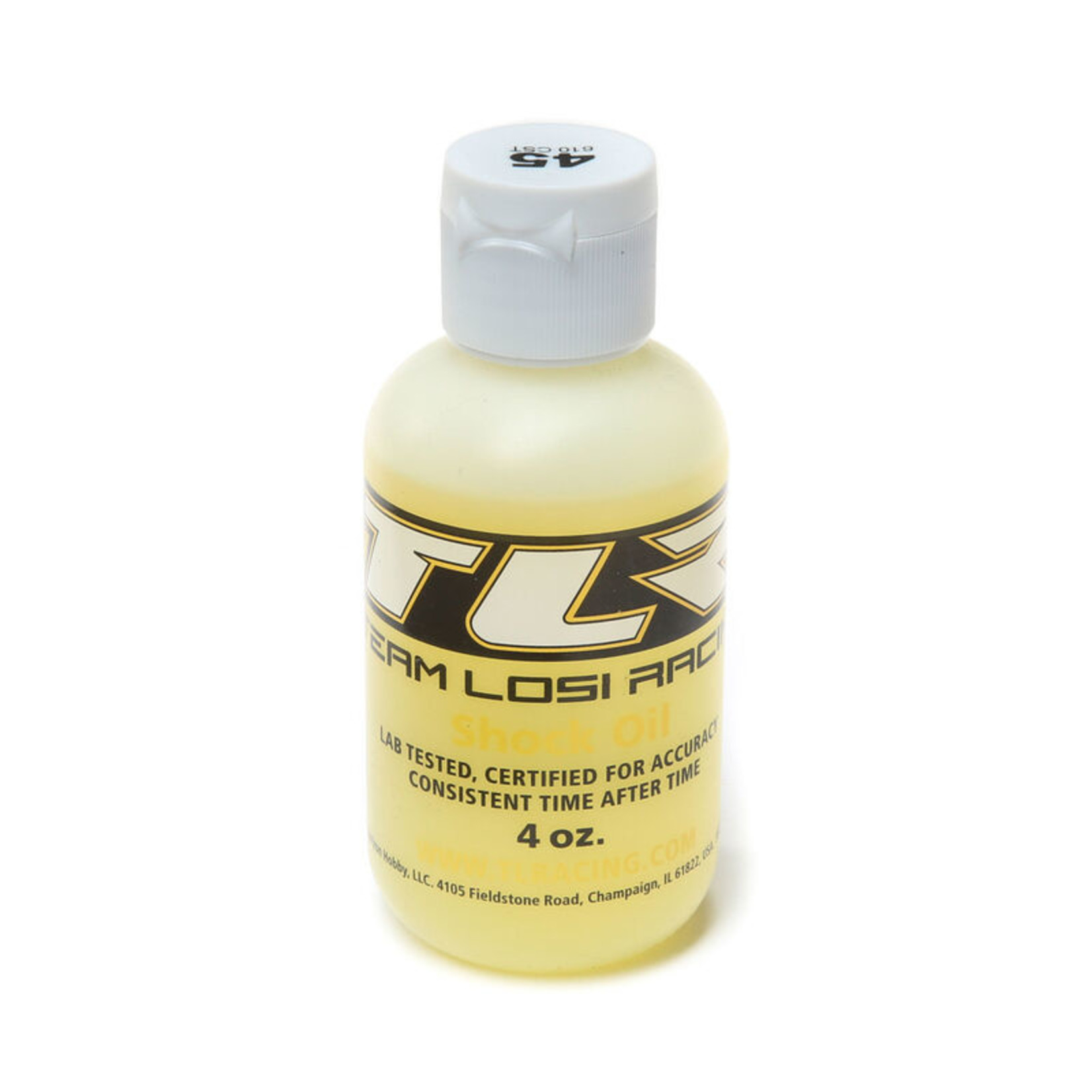 TLR TLR74026  SILICONE SHOCK OIL, 45WT, 610CST, 4OZ