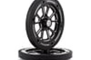 DragRace Concepts DRC-2001  DragRace Concepts Bravo Ultra Lock Front Wheels (Black) (2)