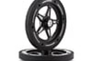 DragRace Concepts DRC-2000  DragRace Concepts 5 Spoke Ultra Lock Front Wheels (Black) (2)