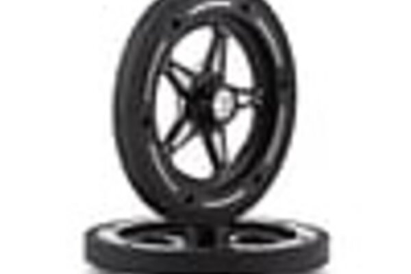 DragRace Concepts DRC-2000  DragRace Concepts 5 Spoke Ultra Lock Front Wheels (Black) (2)