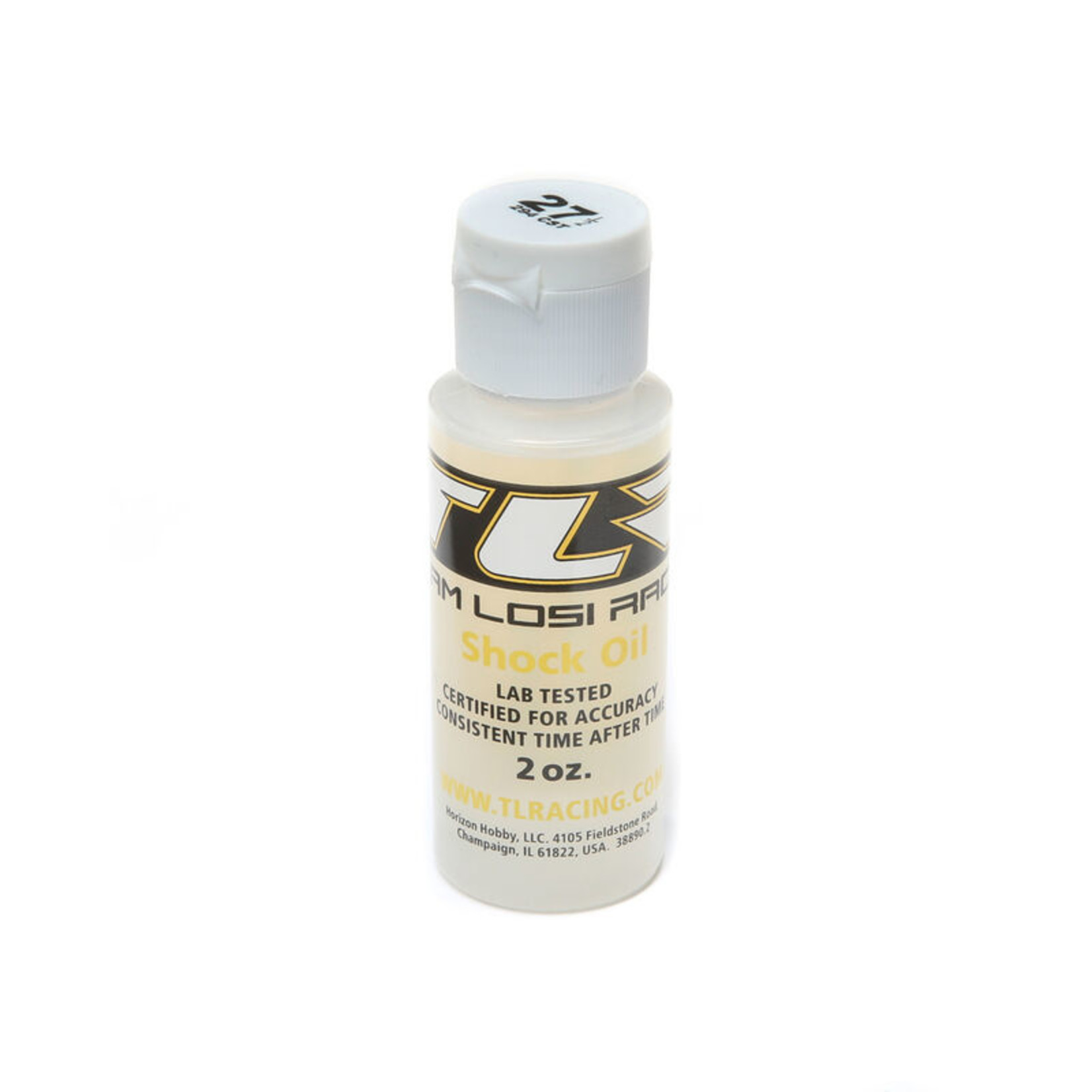 TLR TLR74005  SILICONE SHOCK OIL, 27.5WT, 294CST, 2OZ