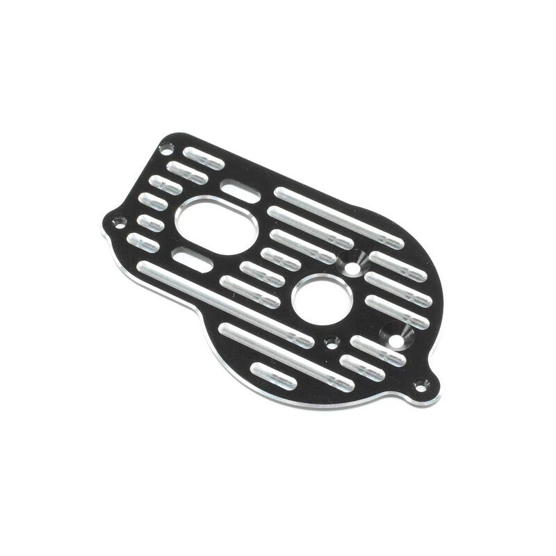 LOS312005 Machined Aluminum Motor Plate: Mini-T 2.0, Mini-B - Extreme R/C Hobbies