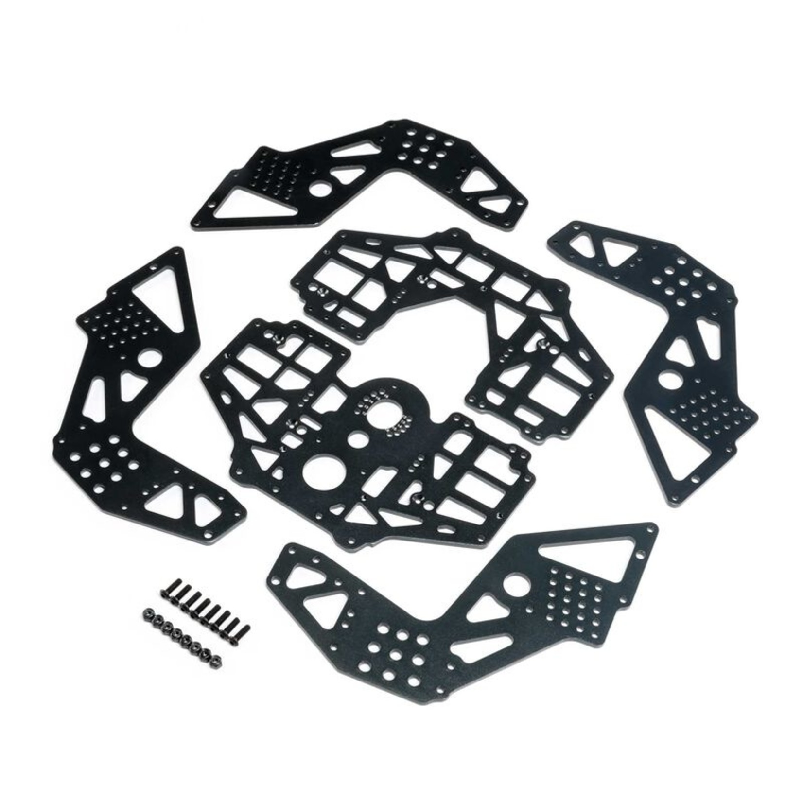 LOSI LOS241034  Chassis Side Plate Set: LMT