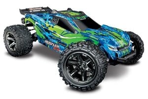 Traxxas 67076-4-GRN Rustler® 4X4 VXL:  1/10 Scale Stadium Truck with TQi™ Traxxas Link™ Enabled 2.4GHz Radio System & Traxxas Stability Management (TSM)®