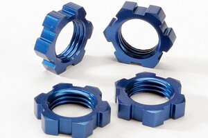 Traxxas 5353  WHEEL NUTS 17MM SPLINED BLUE