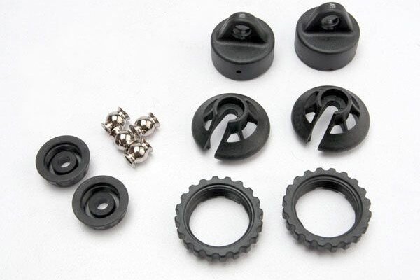 Traxxas 5465  SHOCK GTR CAP & SPRNG RETAINER
