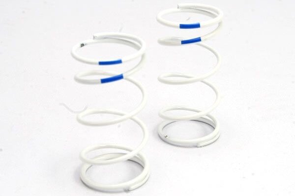 Traxxas 5434 Spring, shock (white) (GTR) (1.6 rate blue) (1 pair)