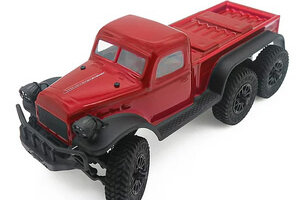 Panda Hobby PHT1862M  Sport 1/18 Tetra18 K1 6X6 RTR Scale Mini Crawler, Maroon