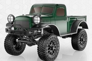 Panda Hobby PHT2401G  1/24 Tetra24 K1 Portal Edition RTR Scale Mini Crawler, Green