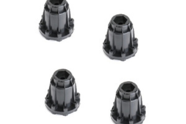 Jetko Tires JKO7301B3  1/8 SGT MT 3.8 Wheel Adapters 12mm, Wide for Traxxas Hoss (4)