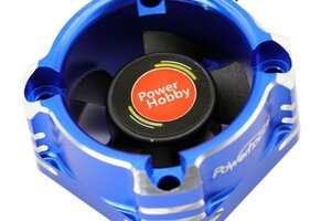 Powerhobby PHBPHF3033BLUE   Booster 30x30 High Speed Aluminum RC Cooling Fan