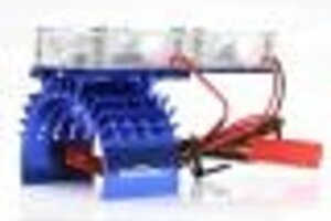Powerhobby PHBFSBLUE  Aluminum Cooling Fan Slash 4WD Blue